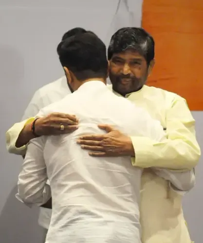 Chirag Paswan Reunites with Uncle Pashupati Paras; Is Reconciliation on the Horizon?