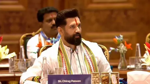Chirag Paswan Speaks at NDA Meet Marking Modi's 12 Years
