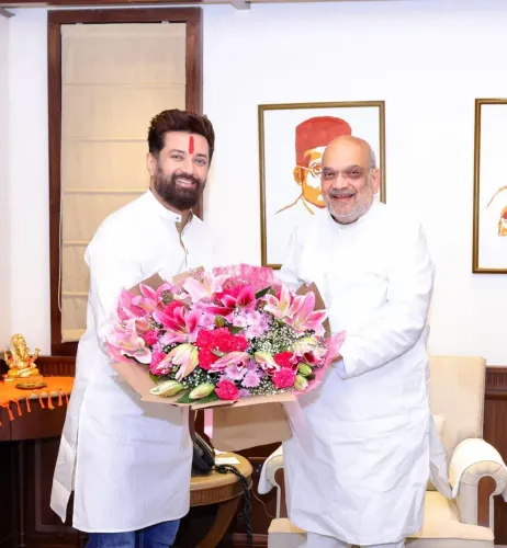 Chirag Paswan wishes Amit Shah on birthday