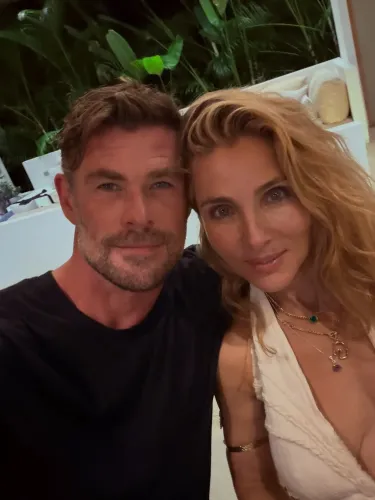 Chris Hemsworth wishes Elsa Pataky a happy 50th birthday