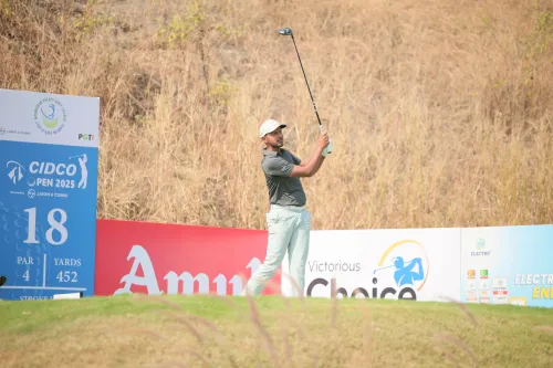 Can Veer Ahlawat Maintain His Three-Shot Lead in the CIDCO Open 2025?