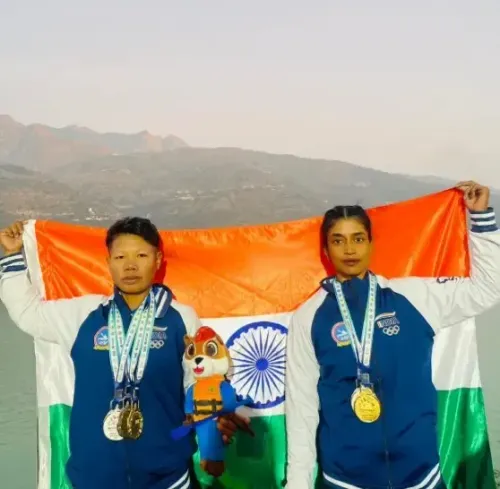 क्या सीआईएसएफ ने महिला कयाकिंग टीम के प्रेसिडेंट कप 2025 में प्रदर्शन को सराहा?