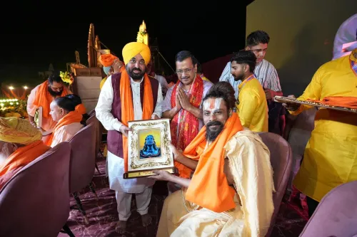 CM Bhagwant Mann attends Parshuram Jayanti event in Jalandhar