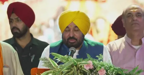 CM Bhagwant Mann Goes LIVE from Mohali's Shiv Cultural Evening