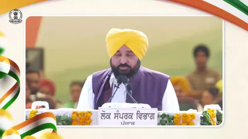 CM Bhagwant Mann highlights farm power, canal reforms on 80th Independence Day