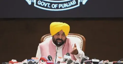 CM Bhagwant Mann Holds Key Press Conference Live from Chandigarh