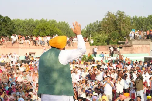 CM Bhagwant Mann Holds Lok Milni in Rupnagar, Cites Governance Record