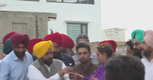 CM Bhagwant Mann Holds Lok Milni Live from Charik, Moga