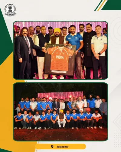 CM Bhagwant Mann Meets Hockey Players at Asian Champions Trophy 2026
