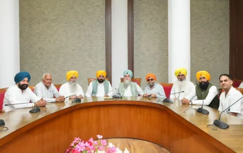 CM Bhagwant Mann Meets Punjab School Students, Pledges World-Class Education