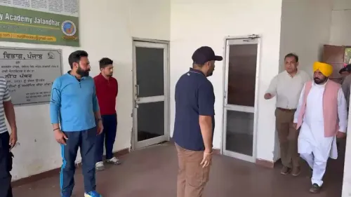 CM Bhagwant Mann Reviews Asian Hockey Championship Prep in Jalandhar