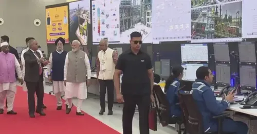 CM Bhajan Lal at HPCL Rajasthan Refinery Launch in Pachpadra