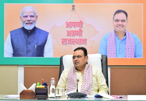 CM Bhajan Lal Chairs Pre-Monsoon Preparedness Meet in Rajasthan