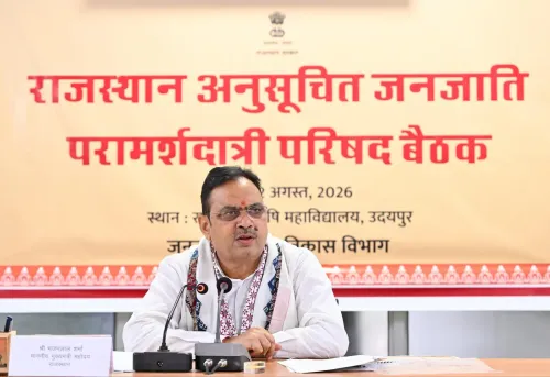 CM Bhajan Lal chairs ST Advisory Council meet in Udaipur