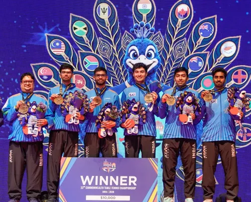 CM Bhajan Lal Congratulates India on CWG TT Double Gold