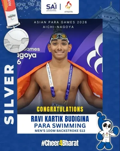 CM Bhajan Lal congratulates three para swimmers at Asian Para Games 2026