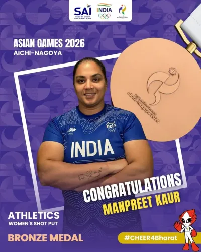 CM Bhajan Lal Hails Manpreet Kaur's Asian Games Bronze