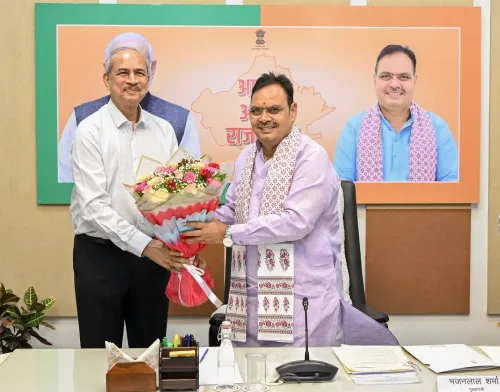 CM Bhajan Lal Holds NITI Aayog Meet on District Development
