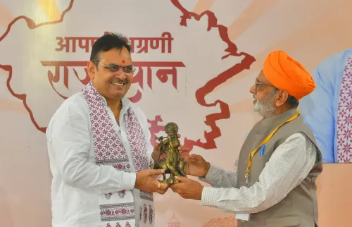 CM Bhajan Lal Honours Rajasthan's Emergency-Era Democracy Fighters