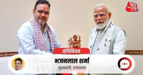 CM Bhajan Lal marks 12 years of Modi govt with op-ed