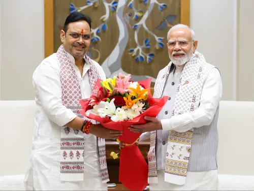 CM Bhajan Lal meets PM Modi, flags Rajasthan's 2047 goals