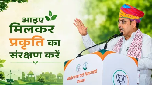 CM Bhajan Lal Pushes Rajasthan Tree Drive, 20 Cr Planted