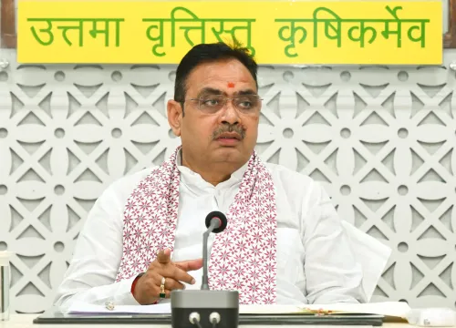 CM Bhajan Lal Reviews Law and Order in Bikaner