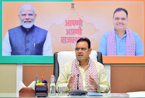 CM Bhajan Lal Reviews Sainik Kalyan, Orders Time-Bound Welfare