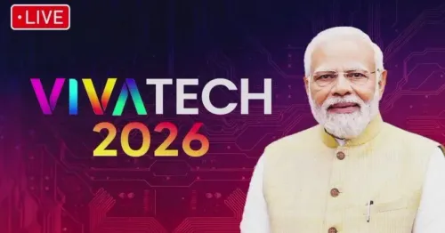 CM Bhajan Lal Shares Live Feed of PM Modi at VivaTech 2026