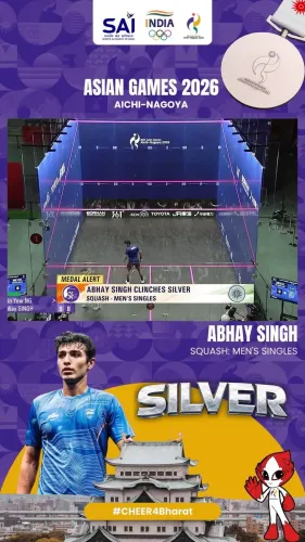 CM Bhajan Lal Sharma Hails Abhay Singh's Asian Games Squash Silver