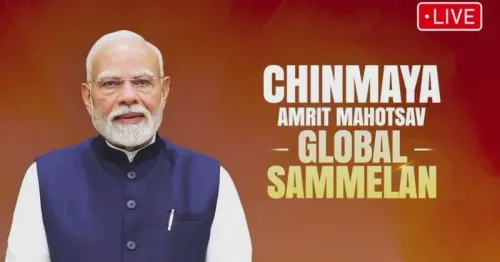CM Bhajan Lal Sharma Hails PM Modi at Chinmaya Global Sammelan