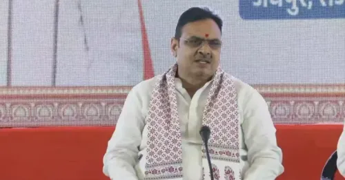 CM Bhajan Lal Sharma Holds Live Media Interaction in Jaipur