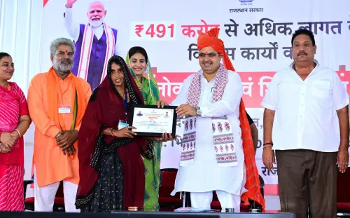 CM Bhajan Lal Sharma Launches Rs 491 Cr Projects in Rajsamand