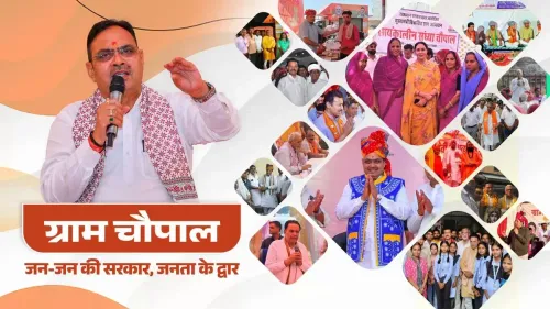 CM Bhajan Lal Sharma Pushes Gram Chaupals for Last-Mile Delivery