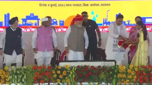 CM Bhajan Lal Sharma Salutes PM Modi on Behalf of Rajasthan