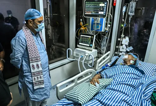 CM Bhajan Lal visits ailing Behror MLA at Mahatma Gandhi Hospital