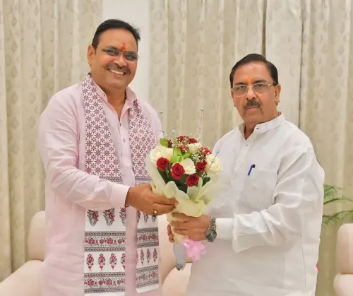 CM Bhajan Lal Wishes Dr. Arun Chaturvedi on Birthday
