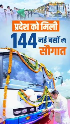 CM Bhajanlal flags off 144 new RSRTC buses from Jaipur