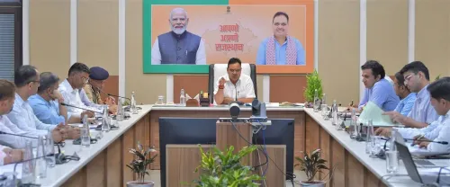 CM Bhajanlal Reviews Service Camps, Orders Doorstep Governance Push