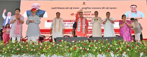 CM Bhajanlal Sharma Launches Rs 3,500 Cr Projects, 71 E-Buses in Rajasthan