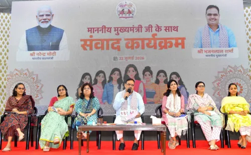 CM Bhajanlal Sharma Meets Sambal Sakhi Young Professionals in Jaipur