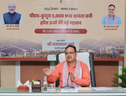 CM Bhajanlal Sharma: PM-KUSUM turns farmers into energy providers