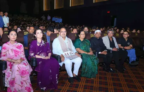 CM Bhajanlal Sharma Watches 'Bharat Bhagya Vidhata' Special Screening