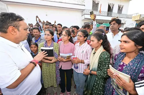 CM Bhajanlal visits Tilanesh village, announces road, library and pond works