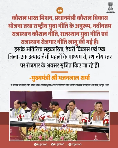 CM Bhajanlal's Rajasthan rolls out new Skill, Youth, Employment policies