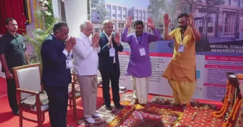 CM Bhupendra Patel attends Medivanta Medical College bhoomi pujan in Vadgam