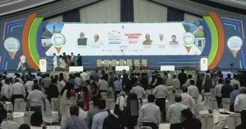 CM Bhupendra Patel attends Vibrant Gujarat Regional Conference closing in Vadodara