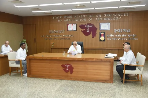 CM Bhupendra Patel Chairs May 2026 SWAGAT Grievance Session in Gandhinagar