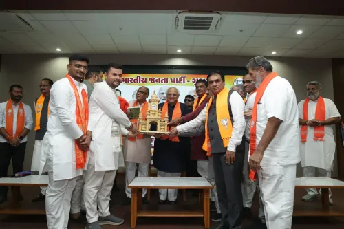CM Bhupendra Patel chairs Saurashtra BJP meet in Morbi ahead of PM Modi's Gujarat visit