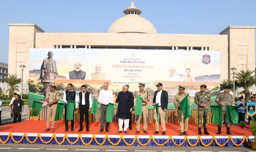 CM Bhupendra Patel flags off anti-drug motorcycle rally from Gandhinagar